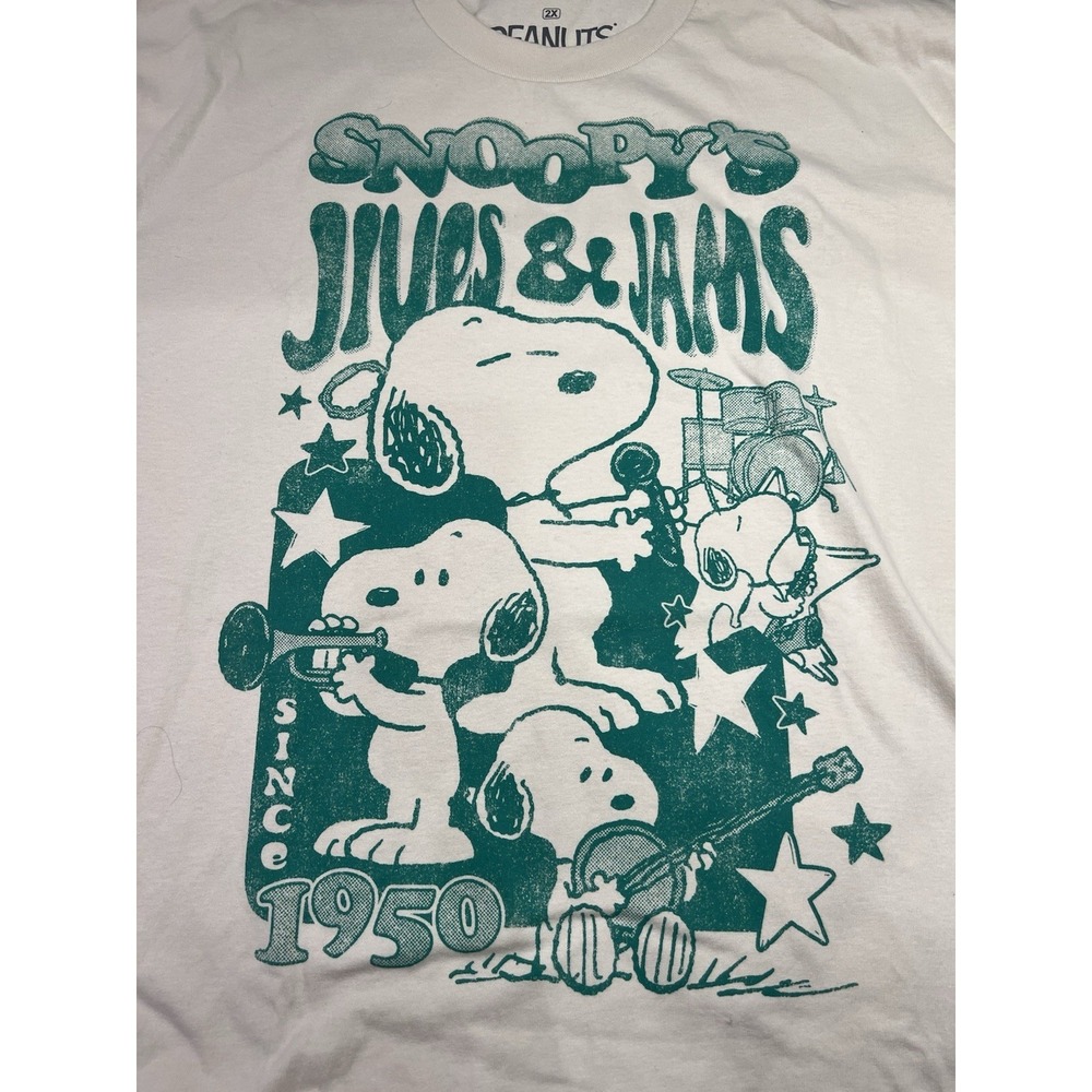 Peanuts Snoopy's T-shirt 2X Jives And Jams